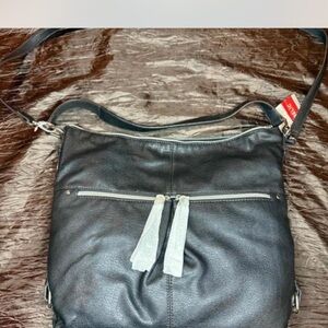 Relic Black Leather Bag